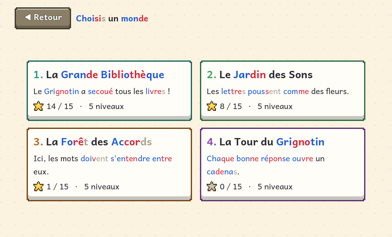 Capture 3 de Les Mots Perdus