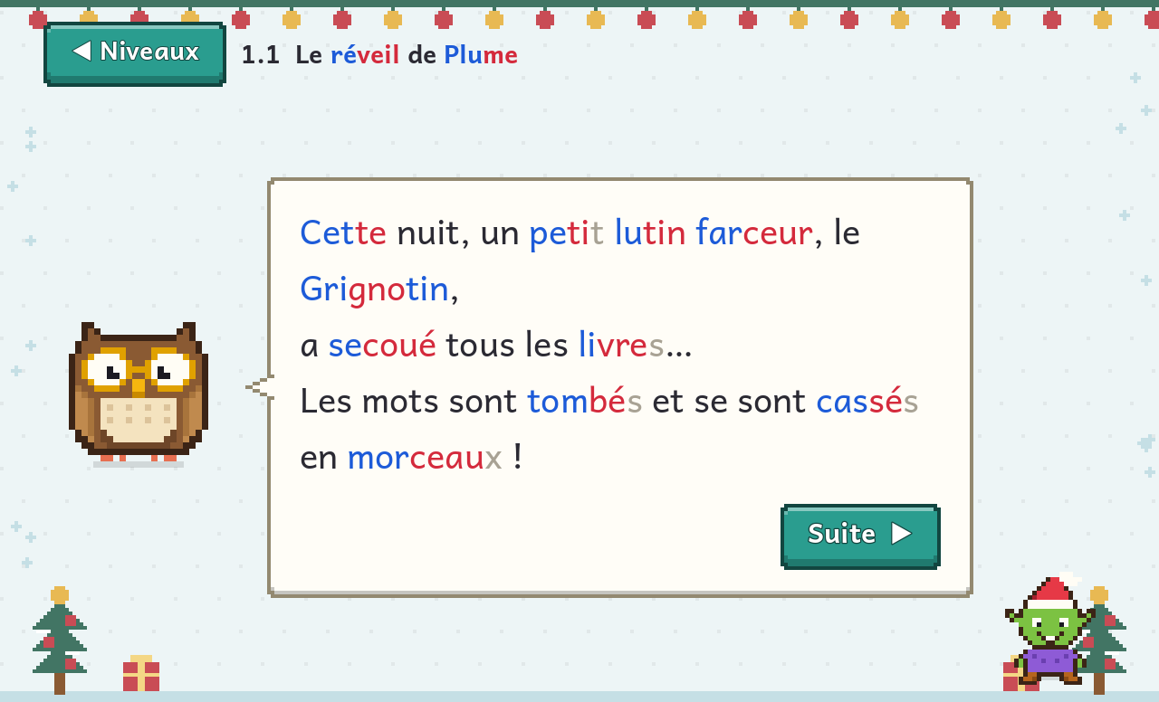 Capture 2 de Les Mots Perdus